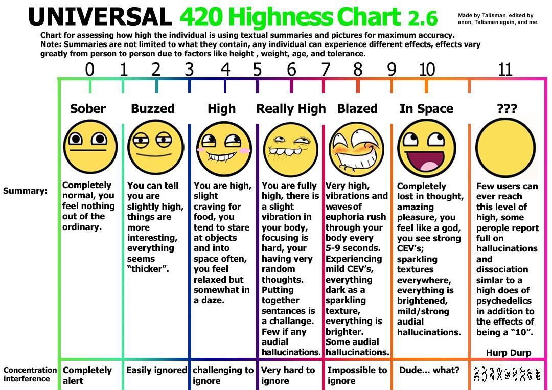 The Duration And Different Levels Of A Weed High - Zamnesia Blog